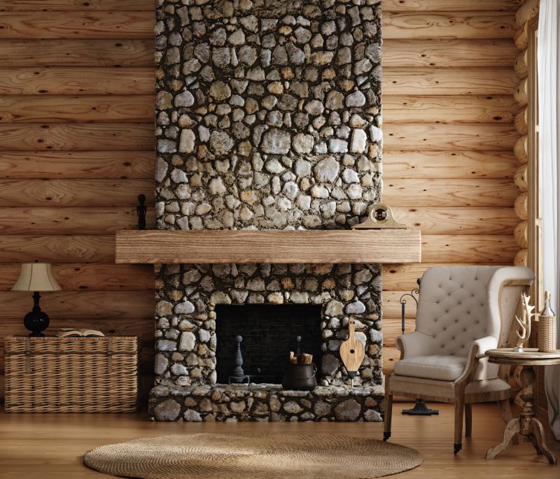 Stone Fireplace Design